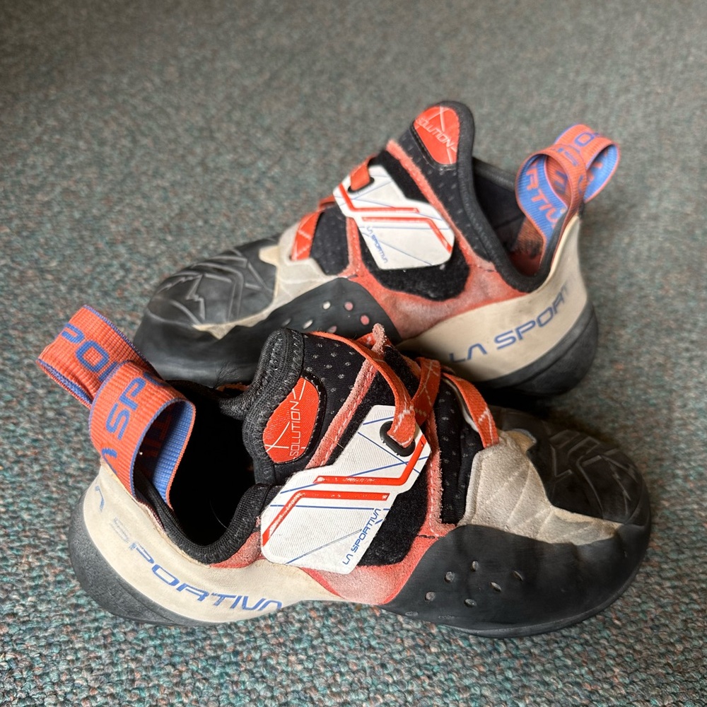 La Sportive Solution Comp Climbing Shoes Size 38